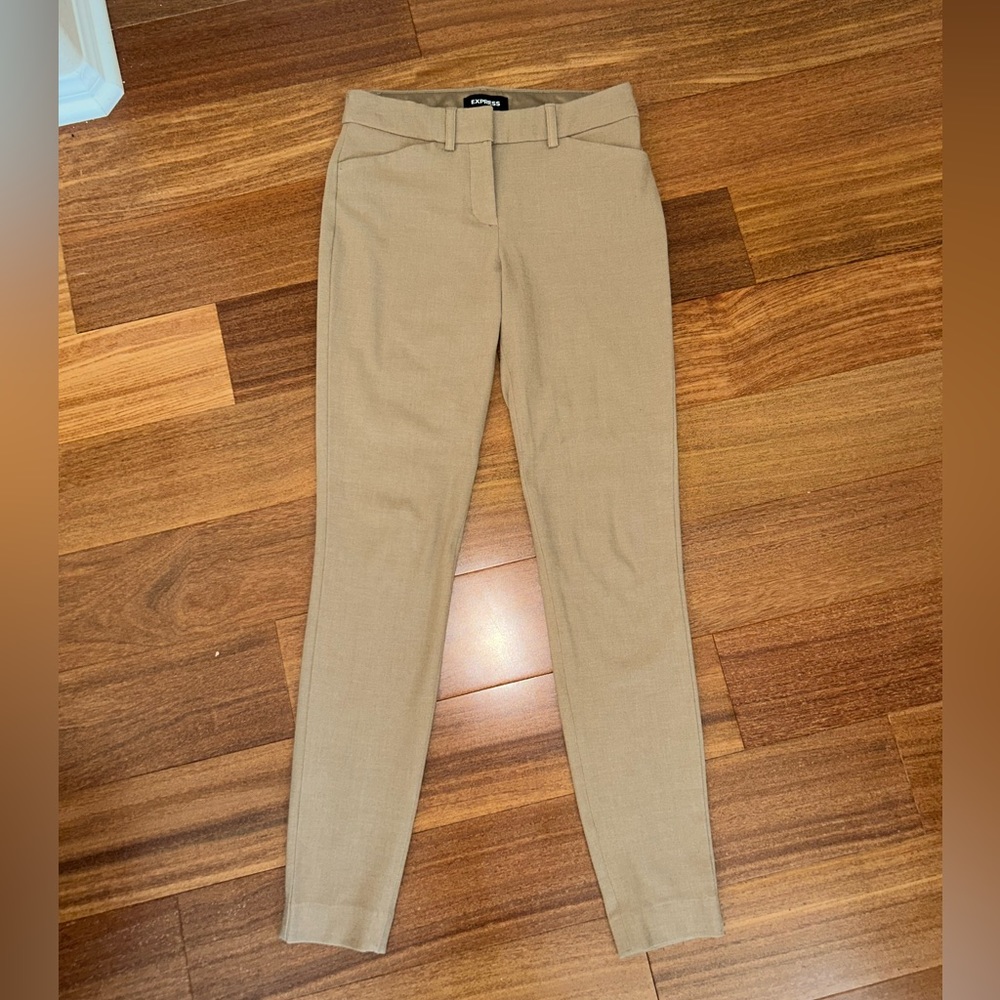 Express Trousers Women’s Size 00R Skinny Midrise Stretch